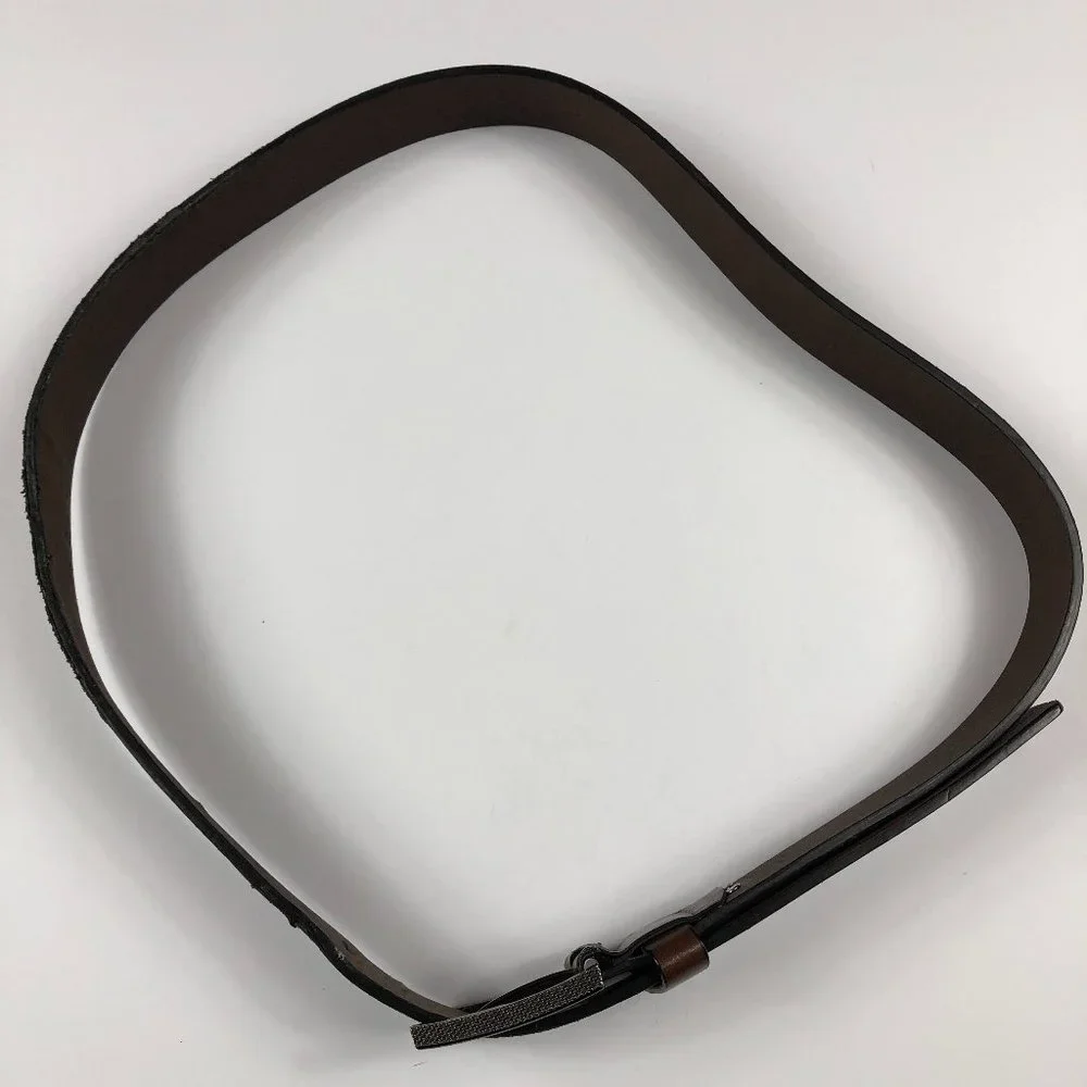 Kenneth Cole Reaction BIE Brown Genuine Leather Belt Cowboy Southwestern